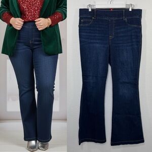 SPANX Flare Jeans in Midnight‎ Shade size 1XP Shapewear Denim